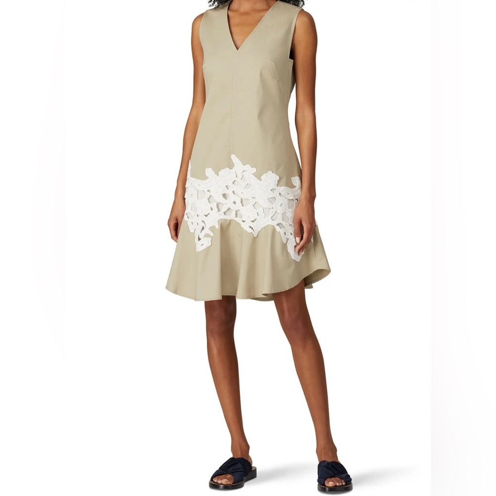 NWOT Derek Lam Lace V-Neck Dress